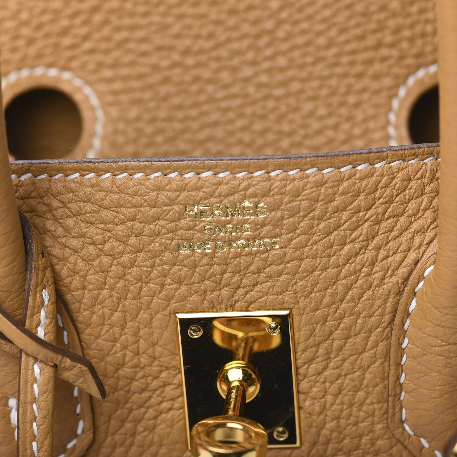 Hermes Togo Birkin 25 Natural Sable 8 of 37