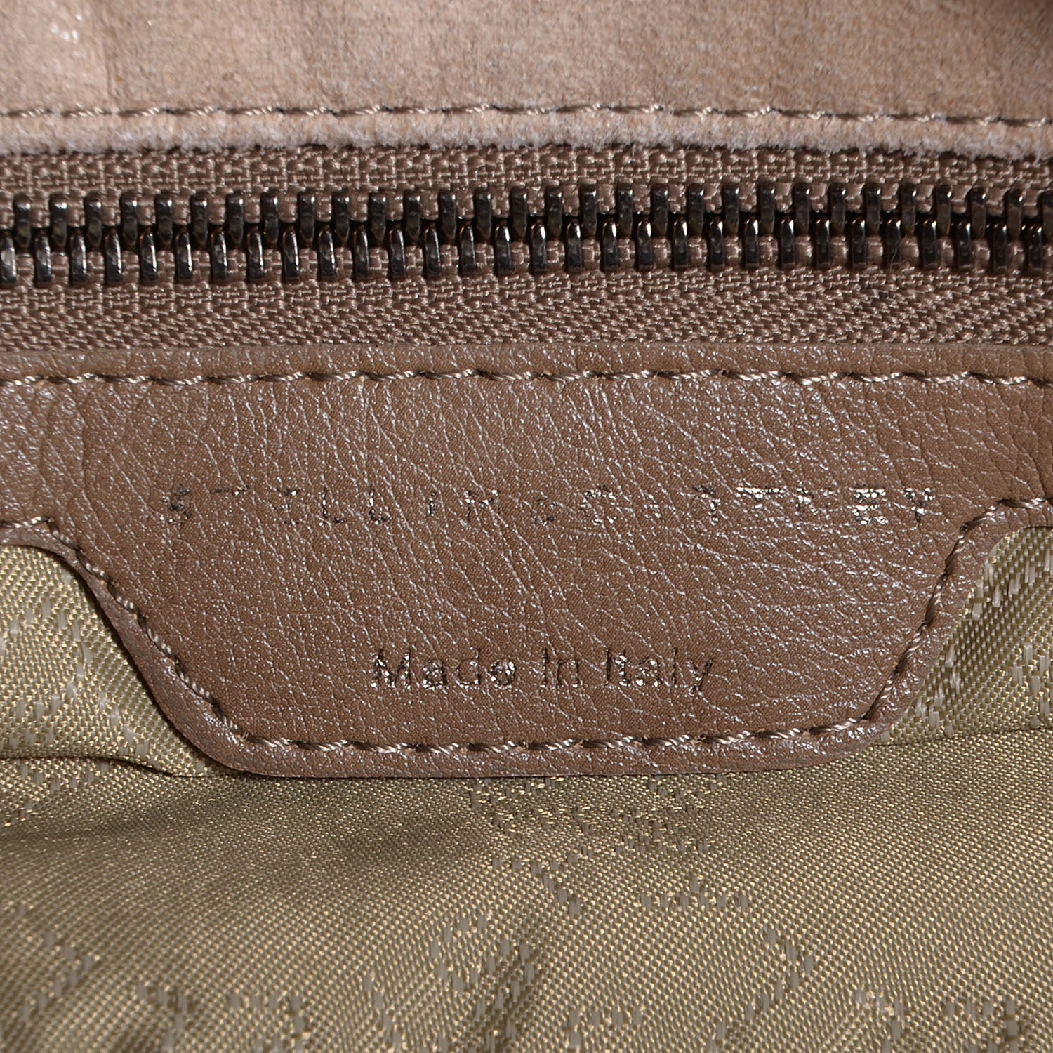 Stella McCartney Faux Leather Shaggy Deer Falabella Hobo Beige 6 of 7
