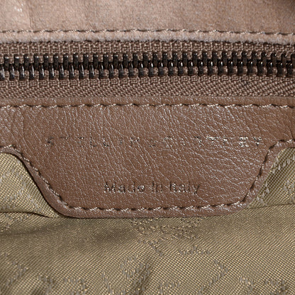 Stella McCartney Faux Leather Shaggy Deer Falabella Hobo Beige 6 of 7