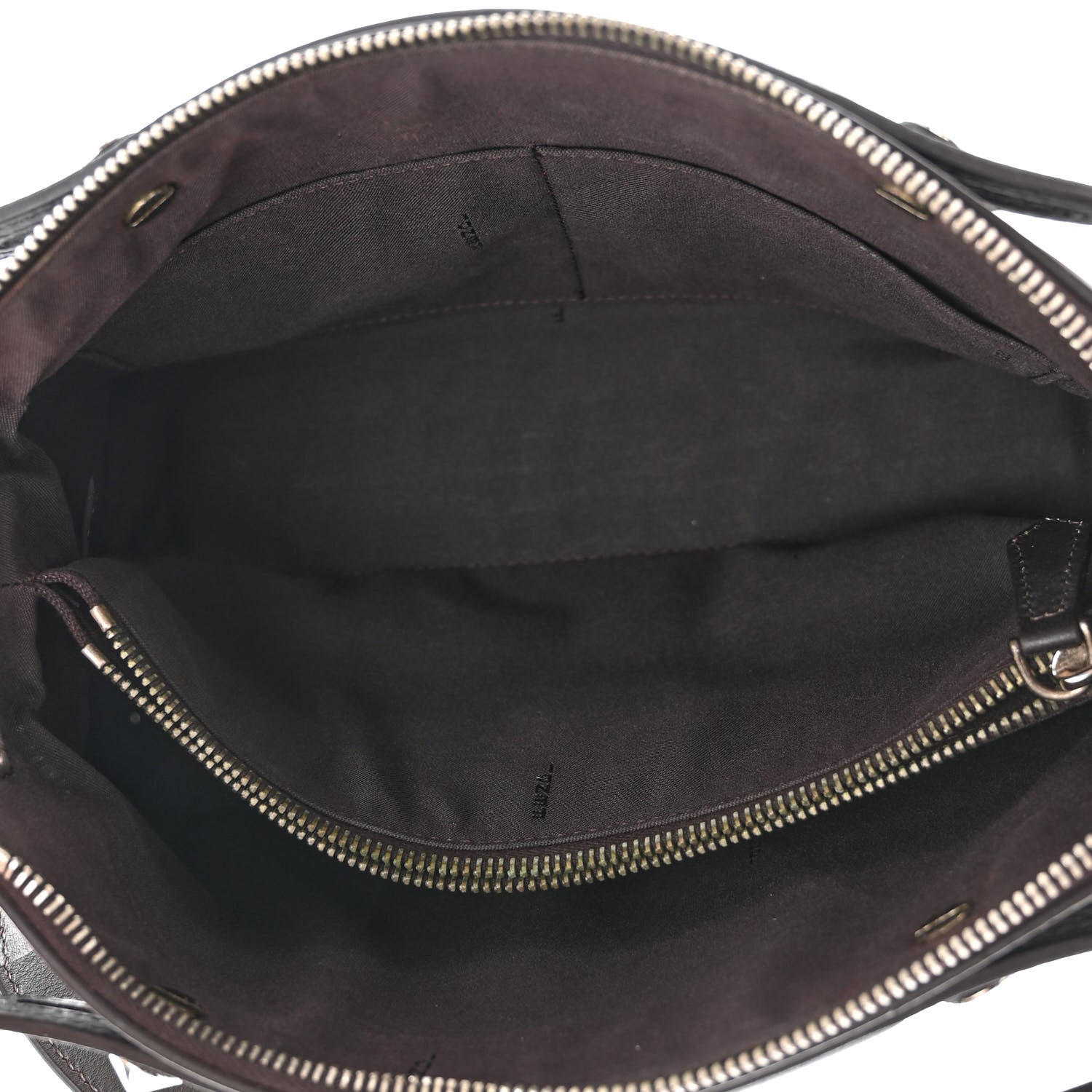 Fendi Vitello Dolce 4 Color Medium By The Way Boston Bag Carbone Grigio Polvere Multicolor 5 of 10
