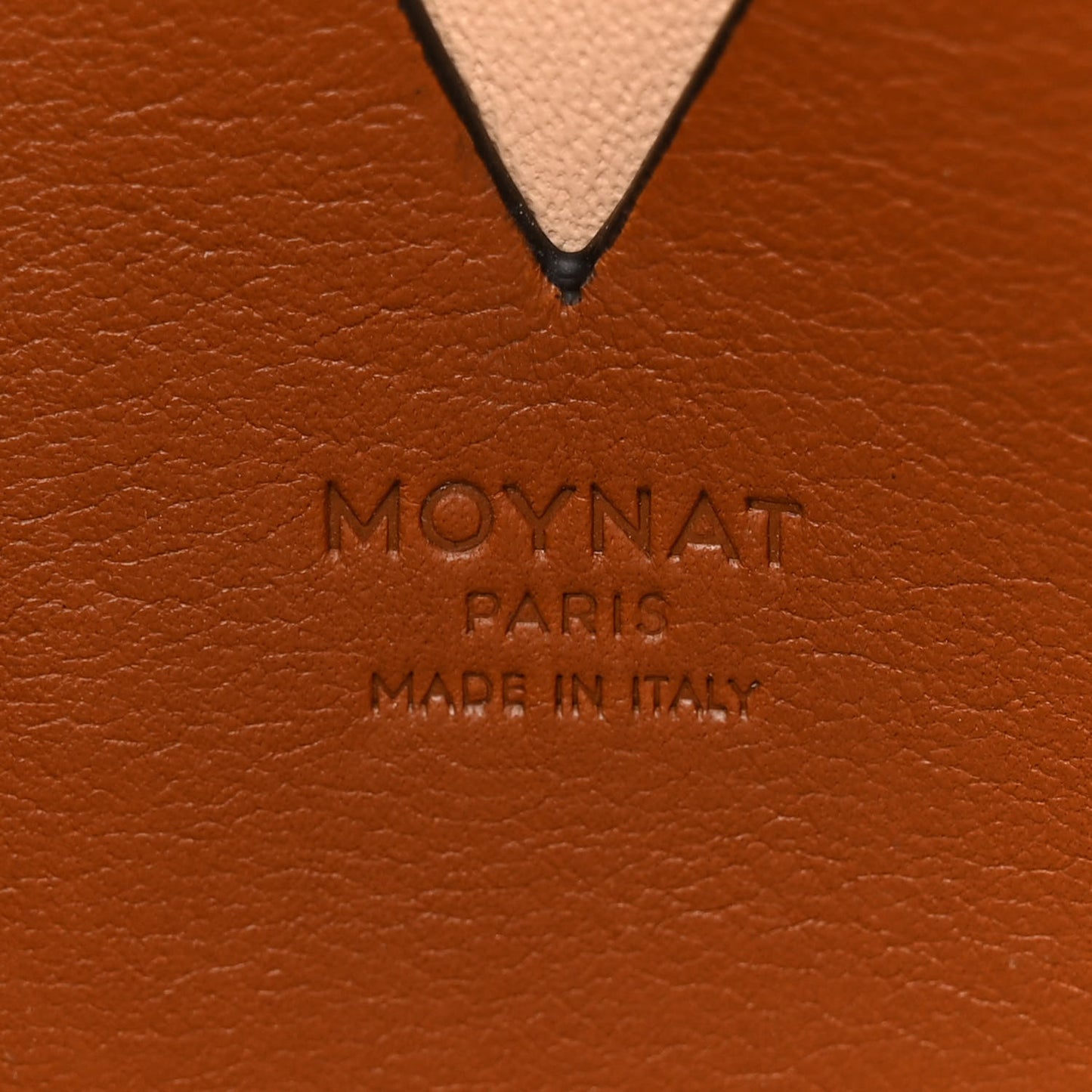 Calfskin Enveloppe Crossbody Bag Cognac
