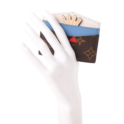 Louis Vuitton Monogram Tribal Mask Card Holder 2 of 7