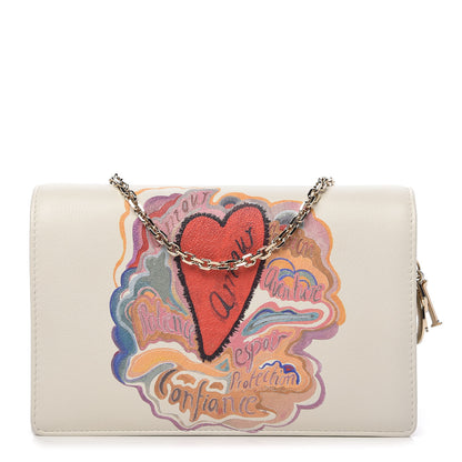 Christian Dior Calfskin Amour Wallet On Chain Multicolor 1 of 10