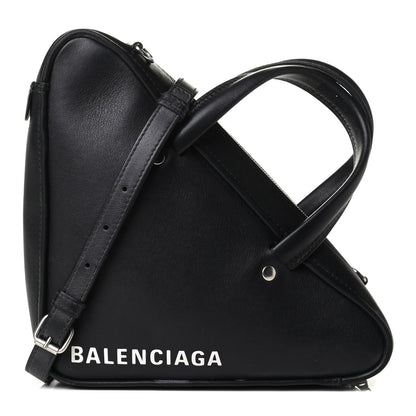Balenciaga Calfskin XS Triangle Duffle Black 1 of 7