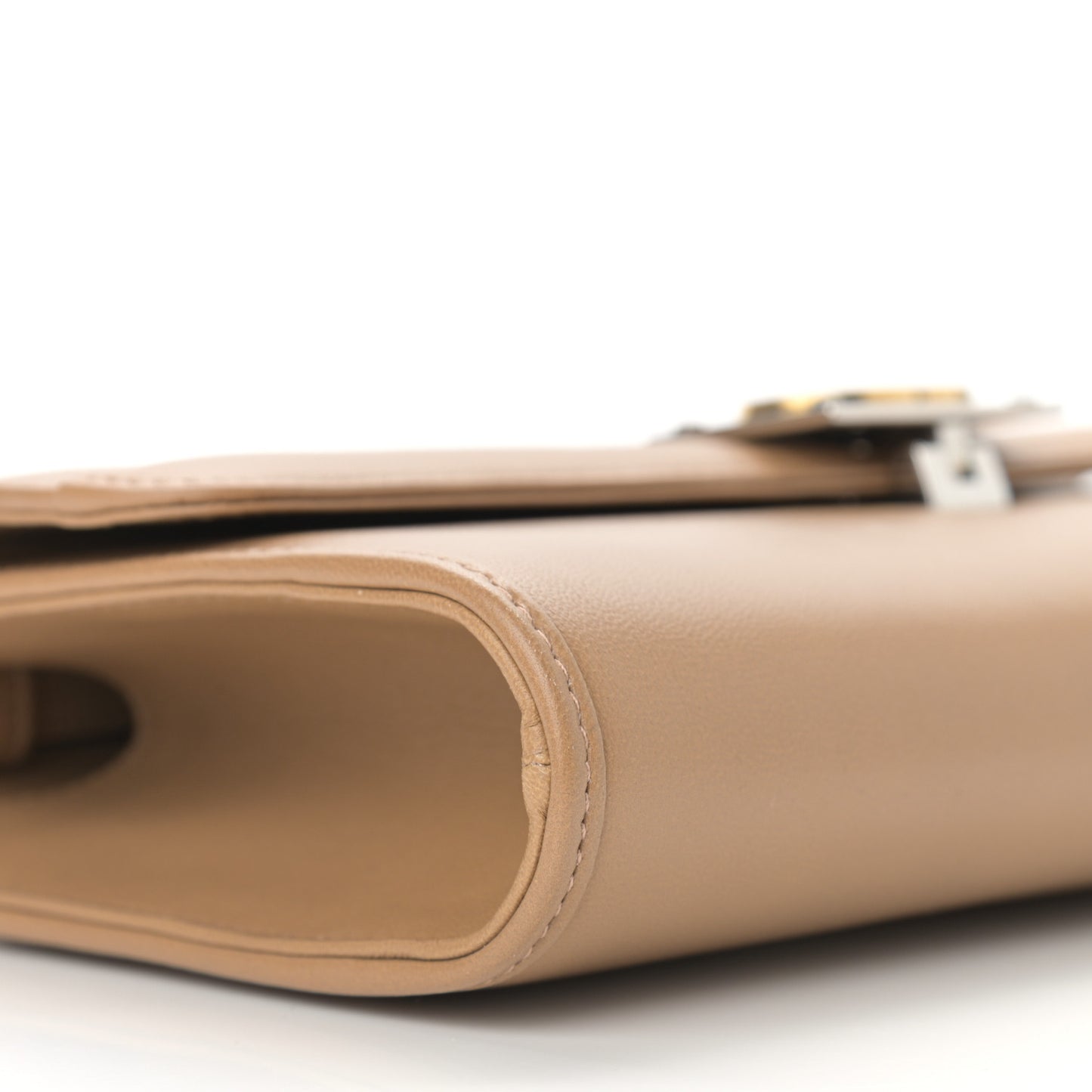 Lambskin Linea Matisse Shoulder Bag Natural Tan