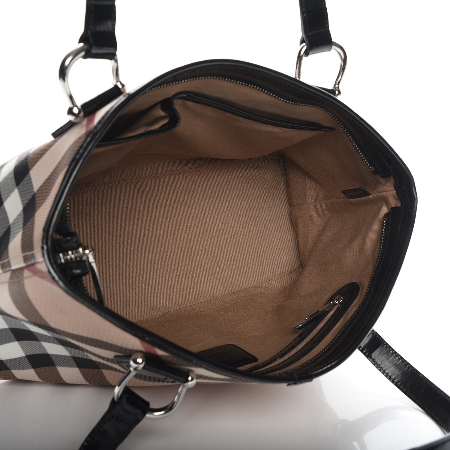 Burberry Supernova Check Regent Tote Black 5 of 8