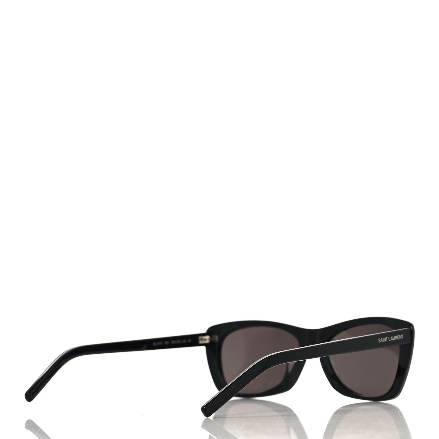 Acetate Cat Eye Sunglasses SL 613 Black