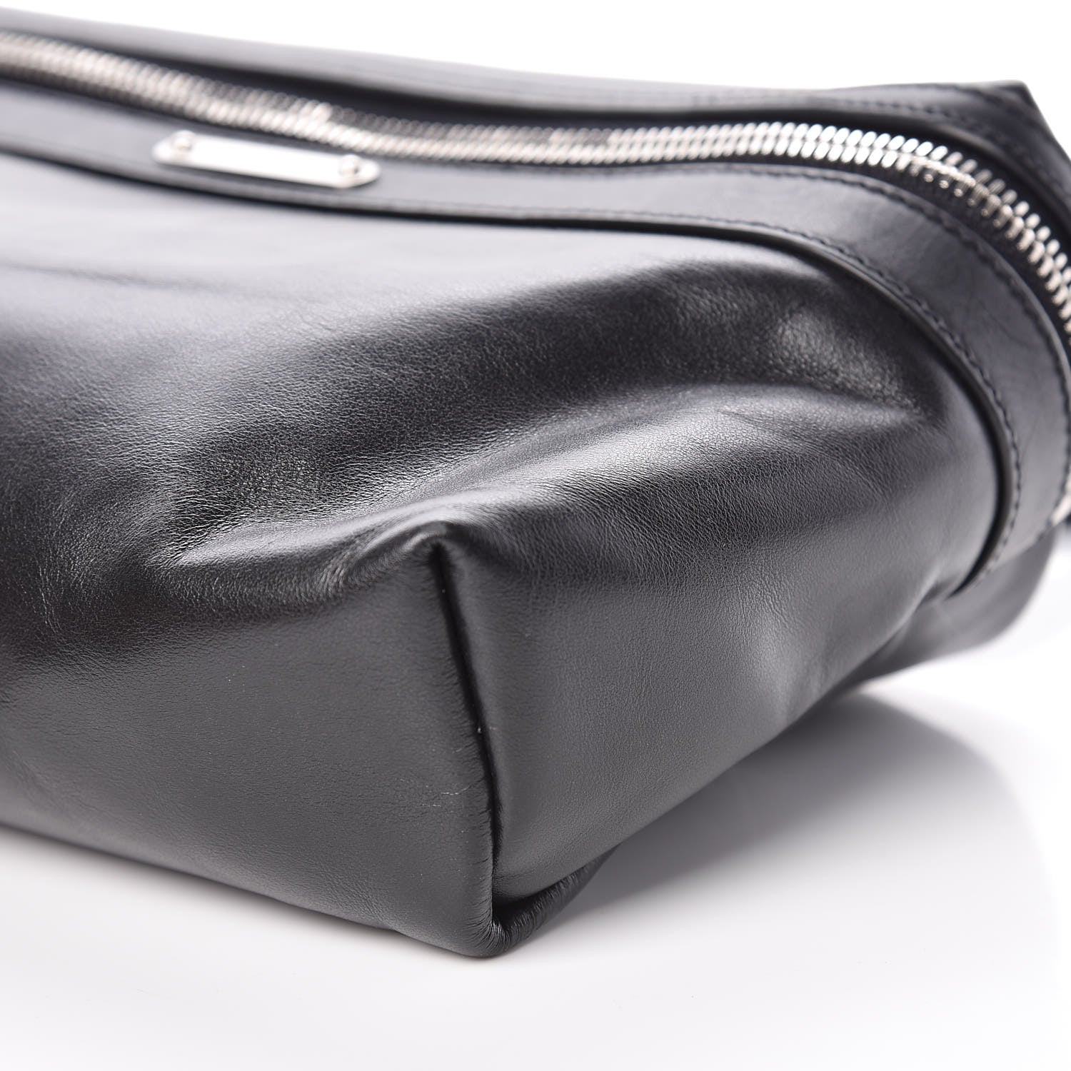 Saint Laurent Calfskin City Belt Bag Black 8 of 9