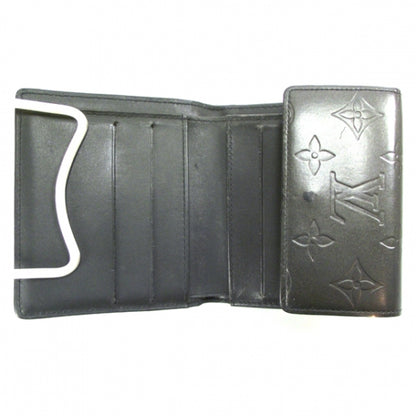 Louis Vuitton Mat Monogram Elise Wallet Black 6 of 8