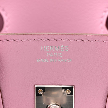 Hermes Swift Birkin 25 Mauve Sylvestre 6 of 12