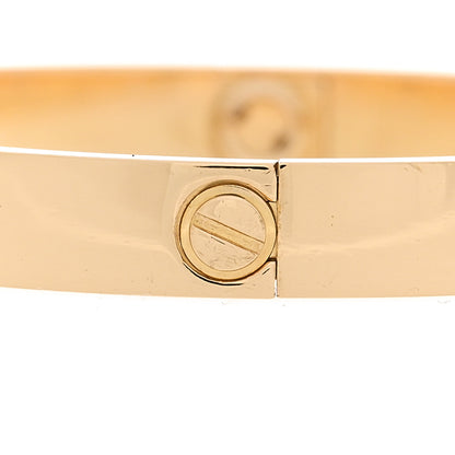 Cartier 18K Yellow Gold LOVE Bracelet 16 3 of 7