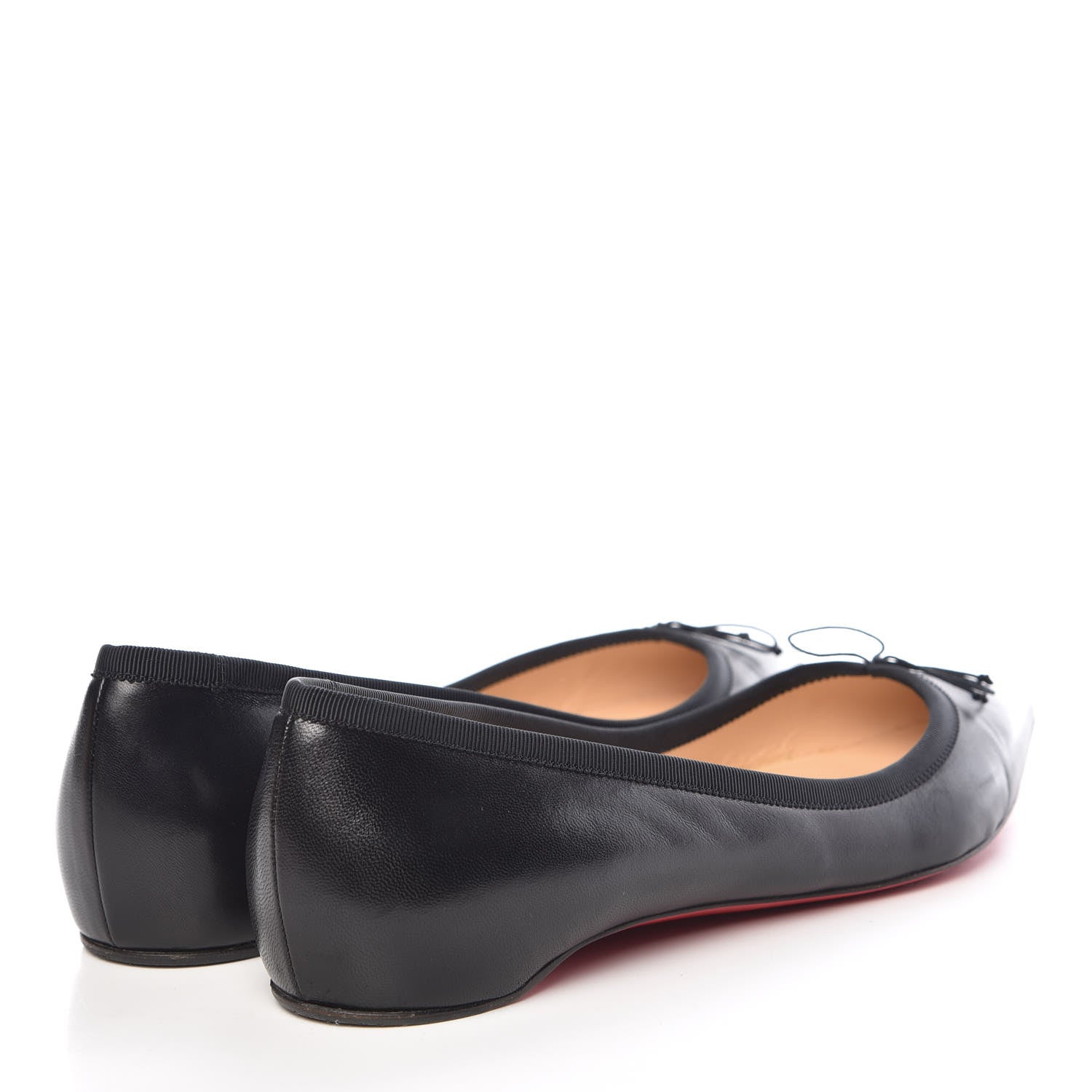 Christian Louboutin Shiny Nappa Solasofia Flats 39 Black 4 of 17