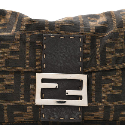 Fendi Zucca Cuoio Romano Baguette Tobacco Moro 7 of 11
