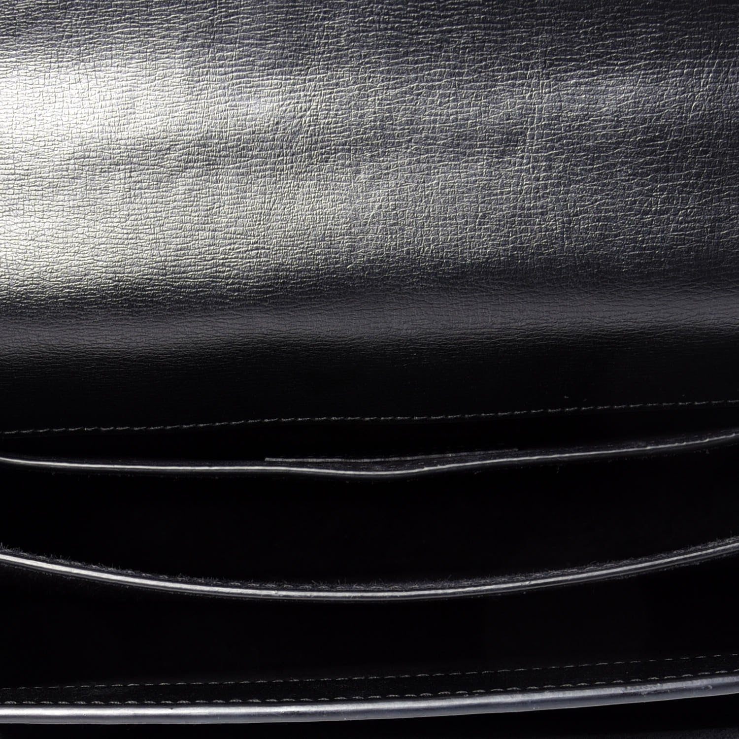 Saint Laurent Calfskin Medium Monogram Sunset Black 5 of 9