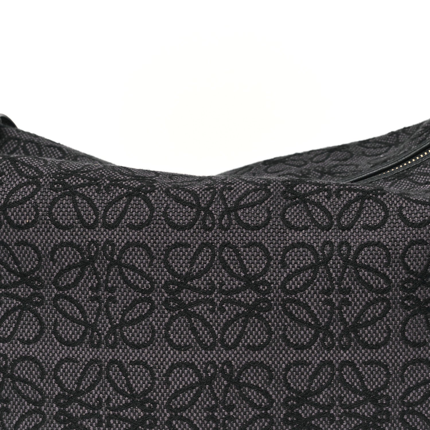 Loewe Jacquard Anagram Calfskin Medium Cubi Bag Anthracite Black 8 of 10
