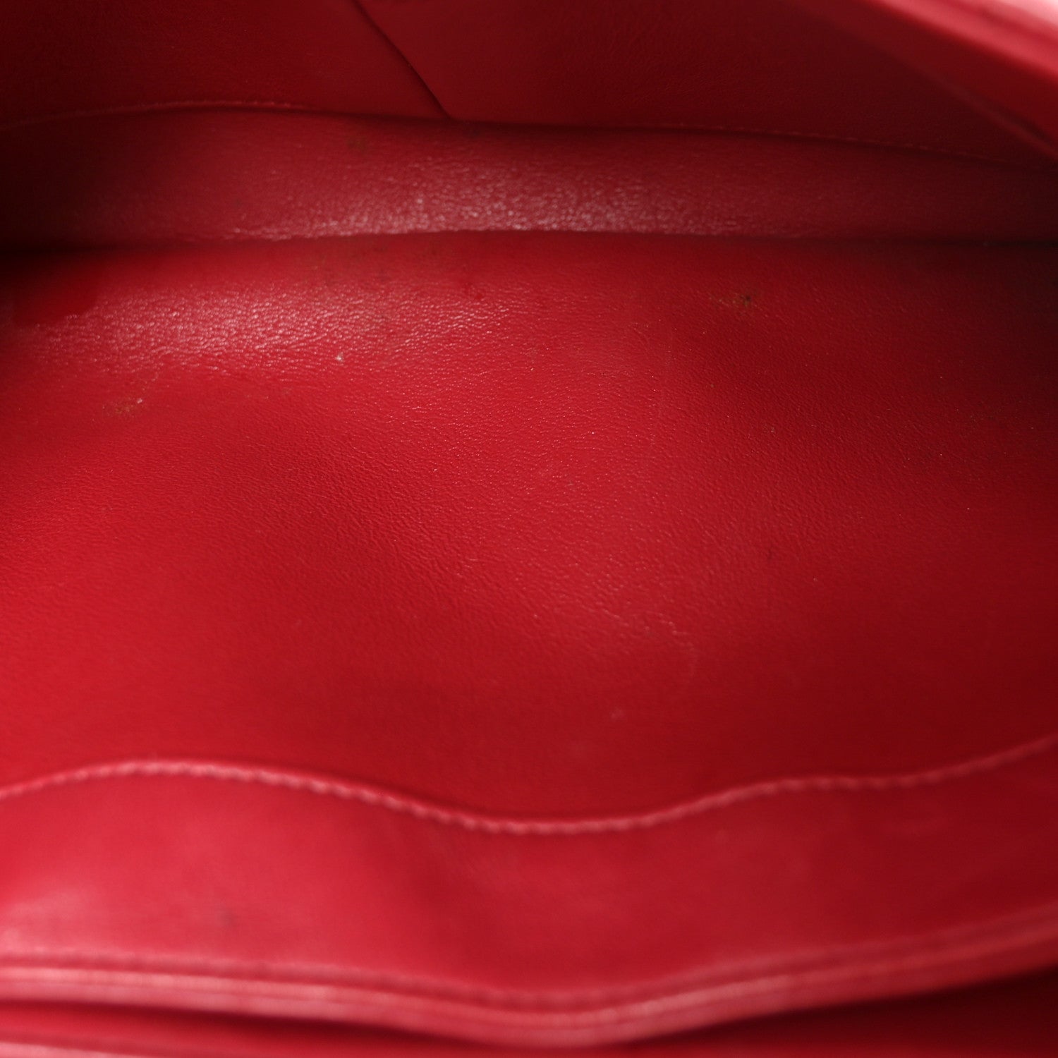 Chanel Lambskin Quilted Medium Trendy CC Flap Dual Handle Bag Dark Pink 5 of 11