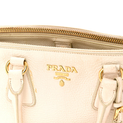 Prada Vitello Daino Tote Talco 10 of 10