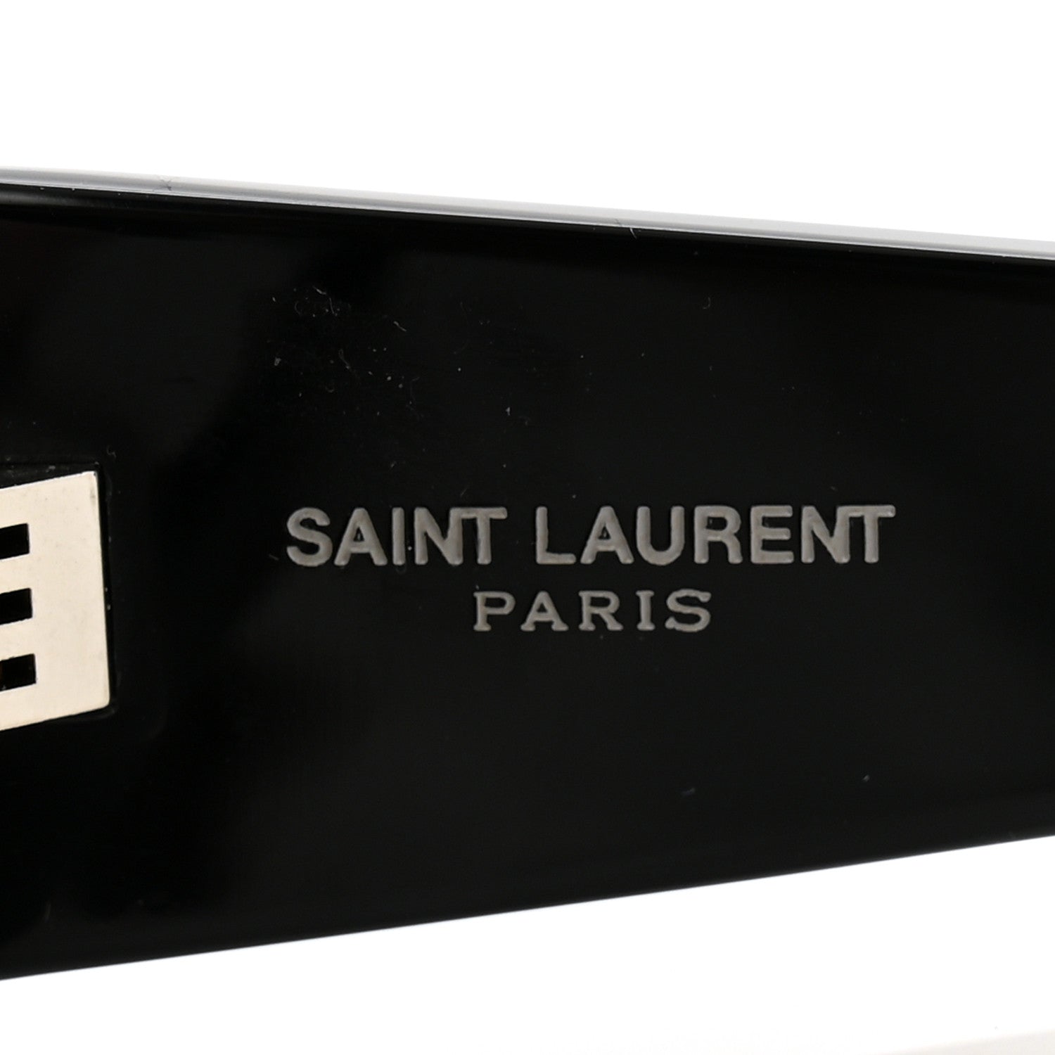 Saint Laurent Acetate Rectangle SL M140/F Sunglasses Black 5 of 7