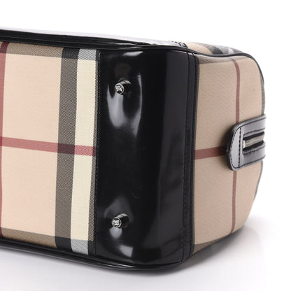 Burberry Nova Check Bowling Bag Black 6 of 11