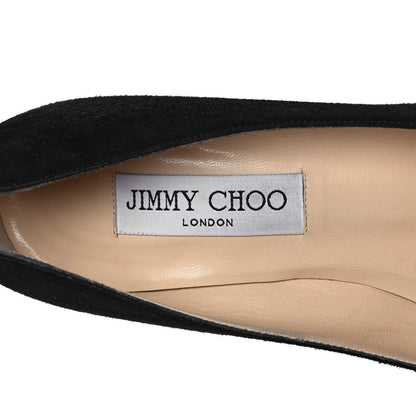 Jimmy Choo Suede Irena Pumps 37 Black 7 of 11