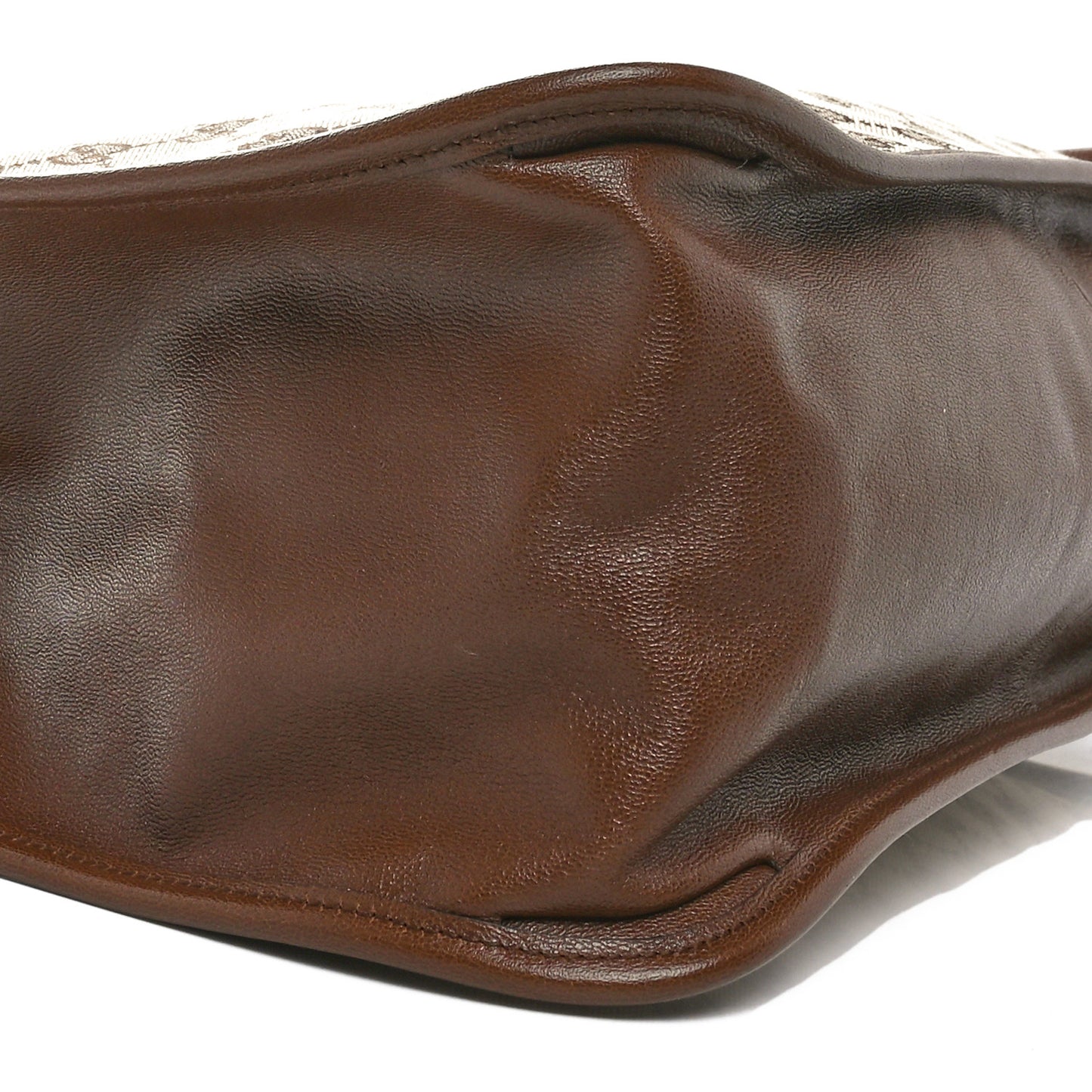 Monogram New Sakai Calfskin Lux Horsebit 1955 Tote Bag Beige Ebony Brown Sugar