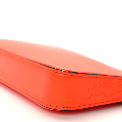 Christian Louboutin Calfskin Empire Loubila Chain Clutch Sunrise 9 of 12
