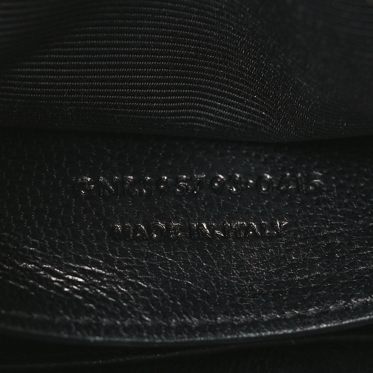 Lambskin Chevron Small Classic Monogram Camera Bag Nero Black