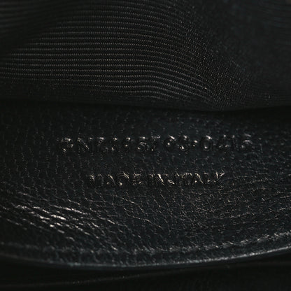 Saint Laurent Lambskin Chevron Small Classic Monogram Camera Bag Nero Black 7 of 11