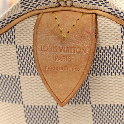 Louis Vuitton Damier Azur Speedy 25 6 of 11
