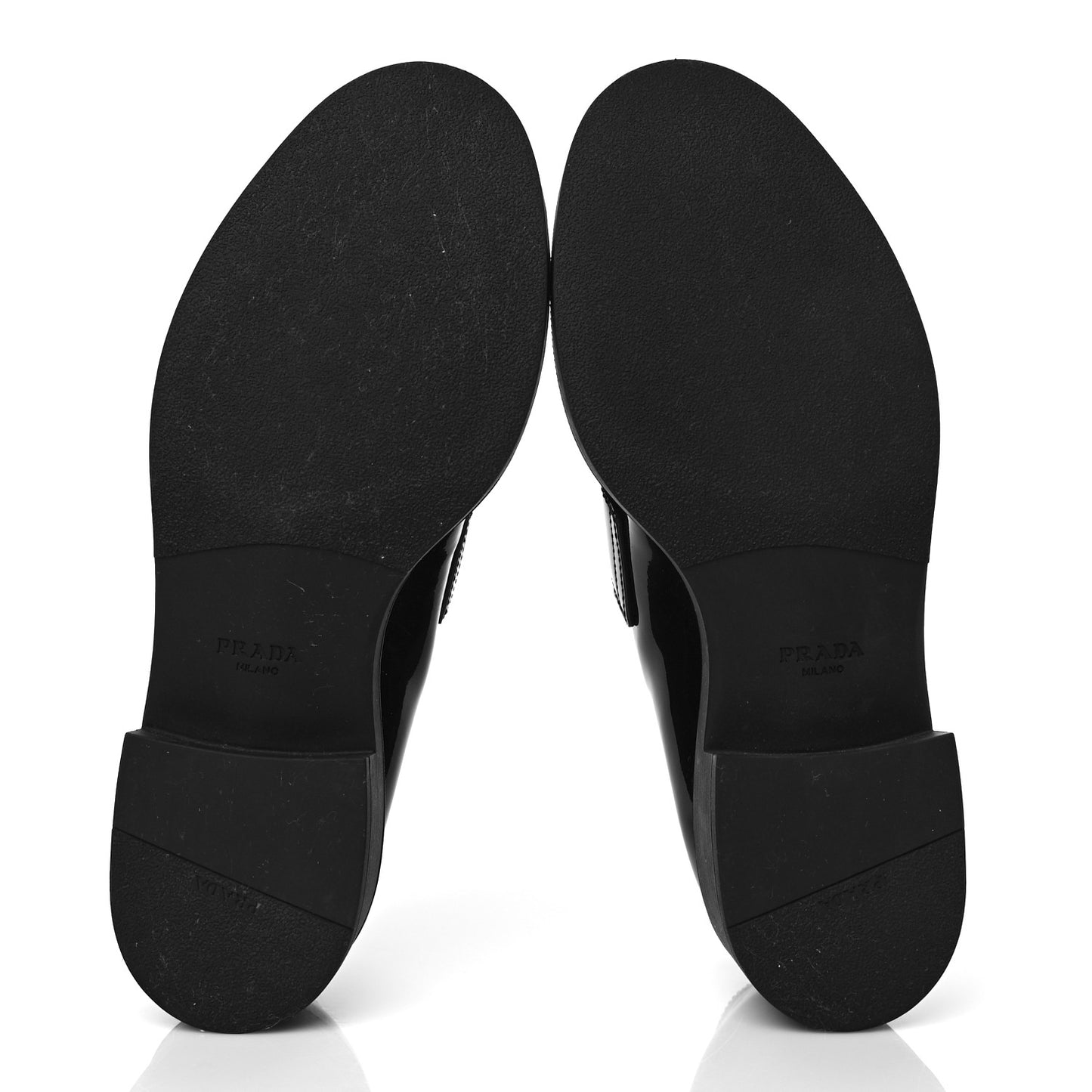 Vernice Triangle 50mm Loafers 39.5 Black