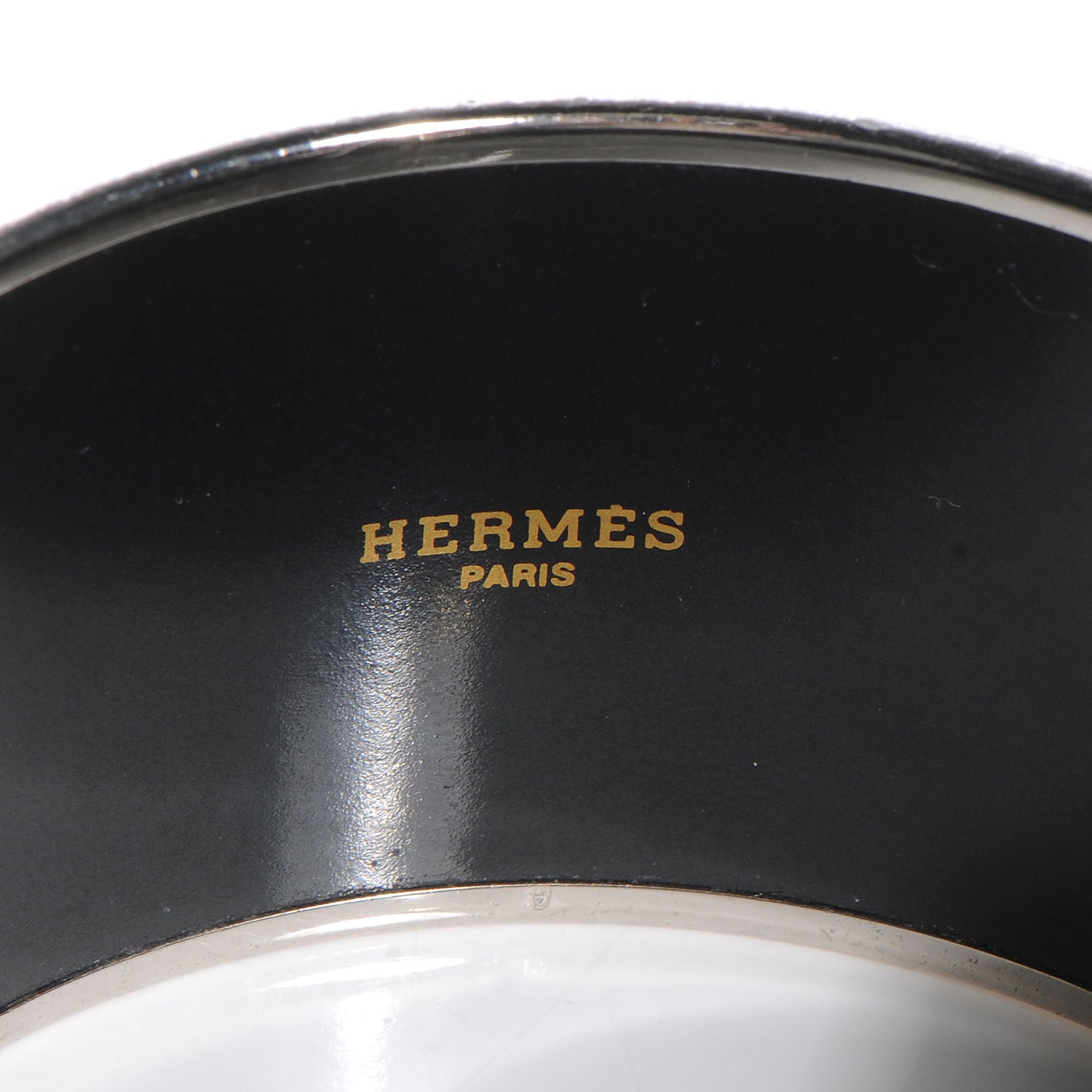 Hermes Enamel Printed Recherche H Extra Wide Bracelet 70 4 of 5