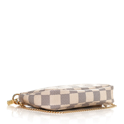 Louis Vuitton Damier Azur Mini Pochette Accessories 4 of 9