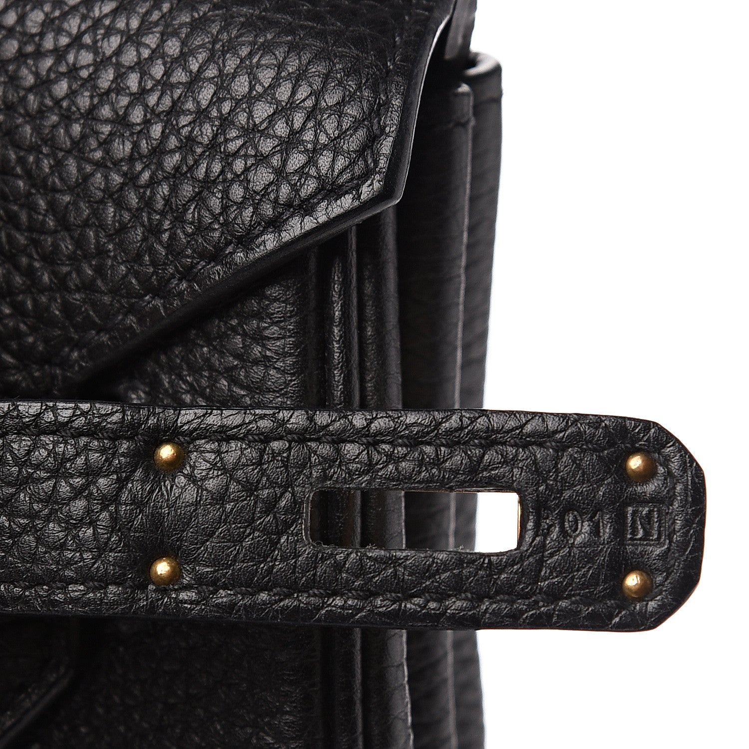 Hermes Togo Birkin 35 Black 7 of 9