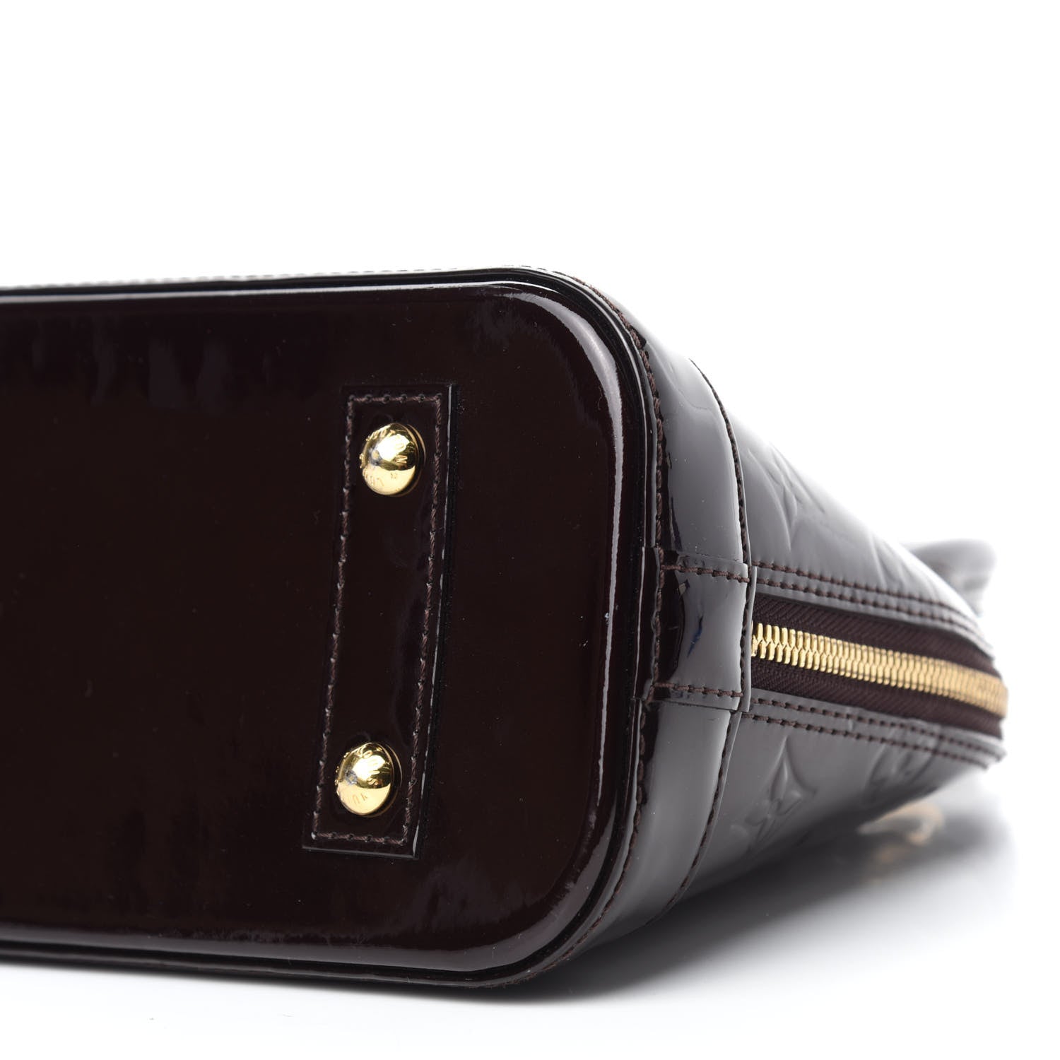 Louis Vuitton Vernis Alma BB Amarante 7 of 10