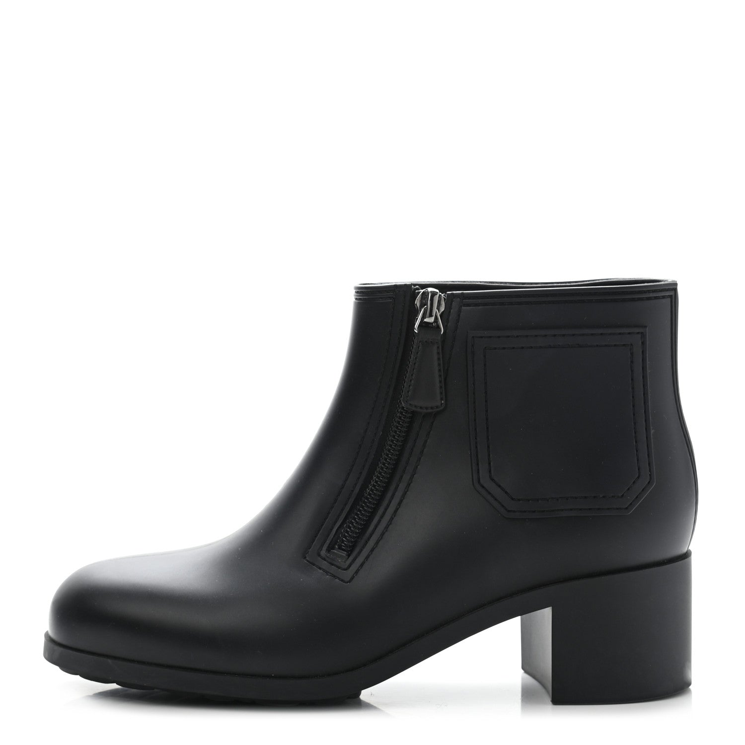 Chanel PVC CC Short Boots 36 Black 1 of 9