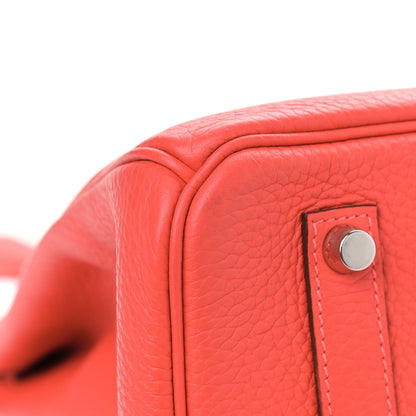 Hermes Taurillon Clemence Birkin 35 Rose Jaipur 14 of 17