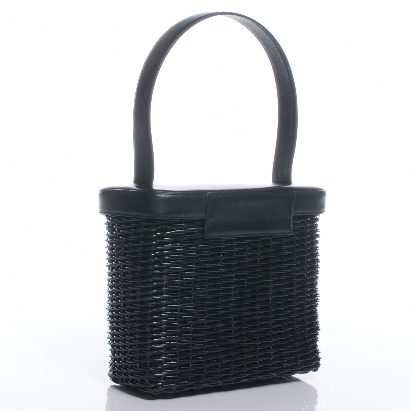 Straw Bag Navy