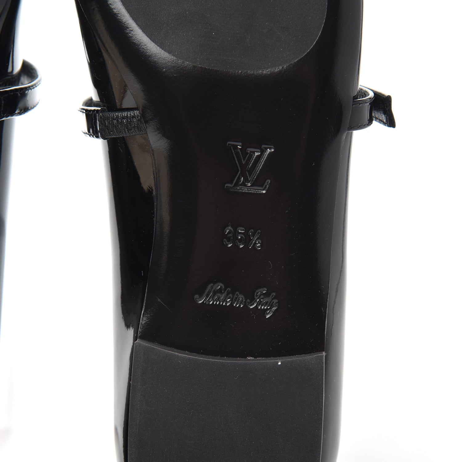 Louis Vuitton Patent Uniformes Ballet Flats 35.5 Black 7 of 13