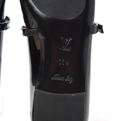 Louis Vuitton Patent Uniformes Ballet Flats 35.5 Black 7 of 13