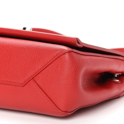 Louis Vuitton Calfskin Lockme II Chain Bag BB Rubis 8 of 8