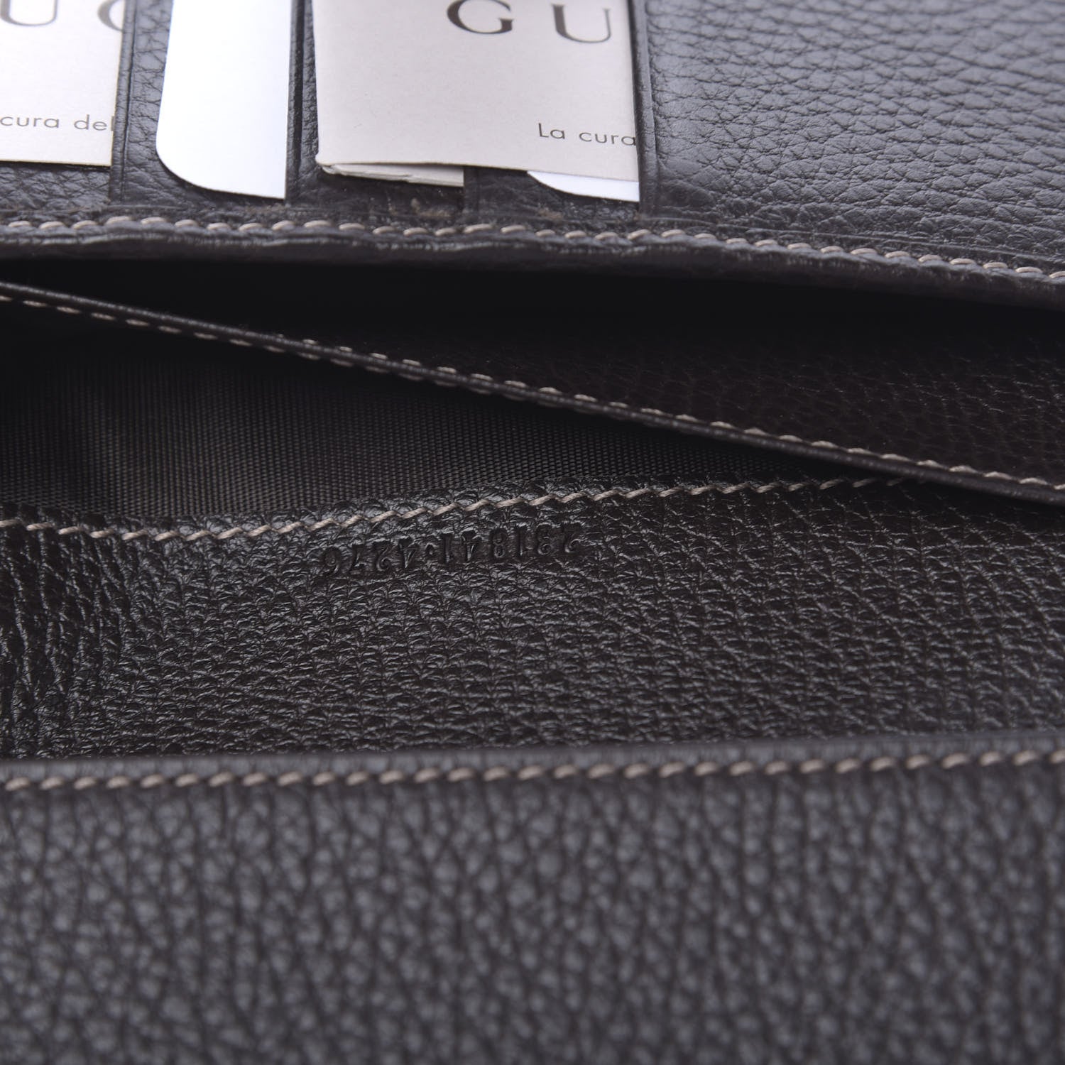 Gucci Crystal Monogram Continental Wallet Brown 7 of 8