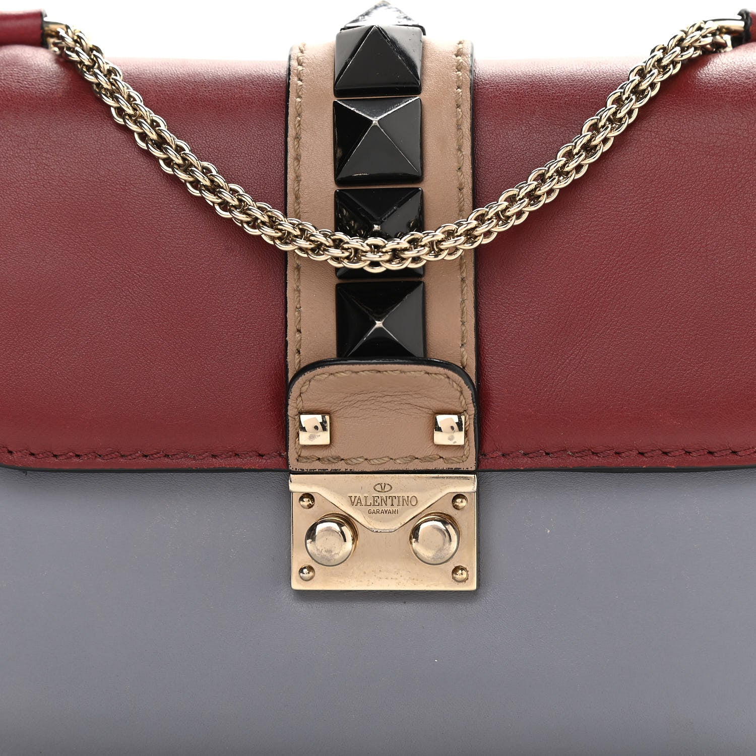 Valentino Garavani Vitello Small Glam Lock Rockstud Flap Multicolor 7 of 12