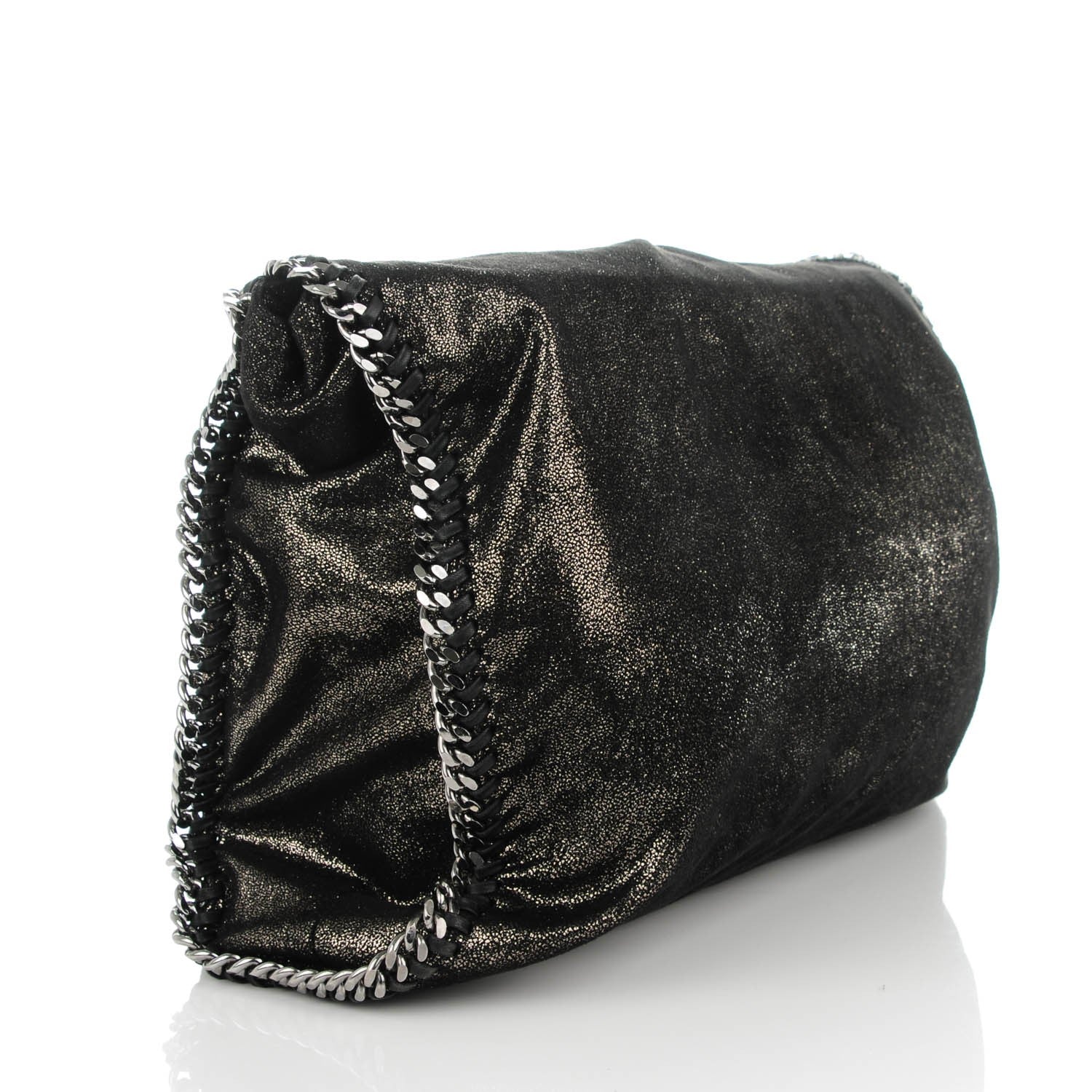 Stella McCartney Chamois Big Falabella Tote Ruthenium 3 of 6
