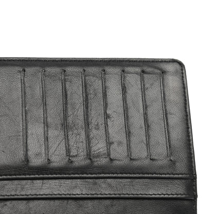 Chanel Patent Calfskin Lucky Symbols Yen Wallet Black 12 of 12