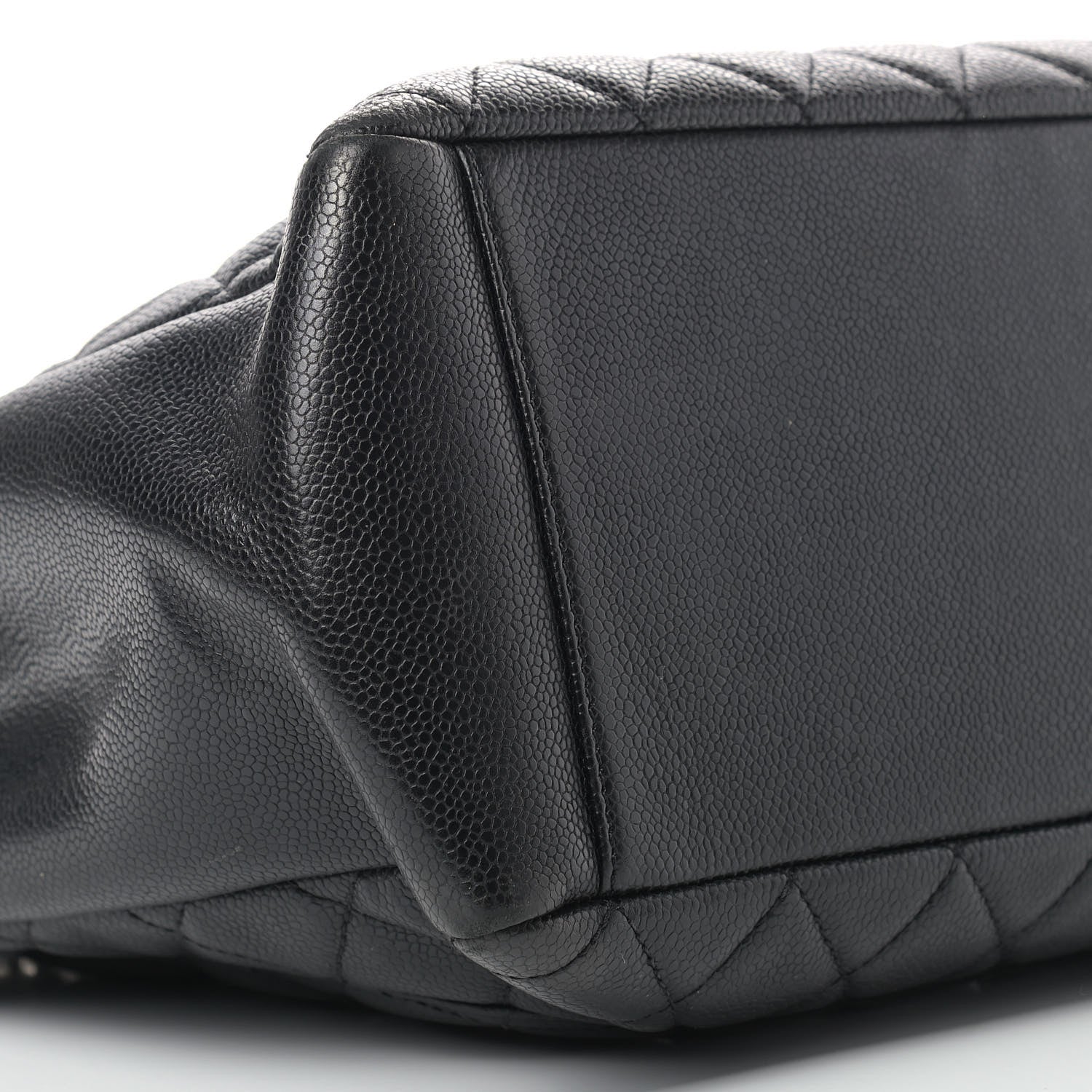 Chanel Caviar Quilted Grand Shopping Tote GST Black 7 of 11