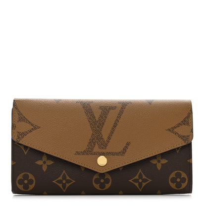 Louis Vuitton Reverse Monogram Giant Sarah Wallet 1 of 7
