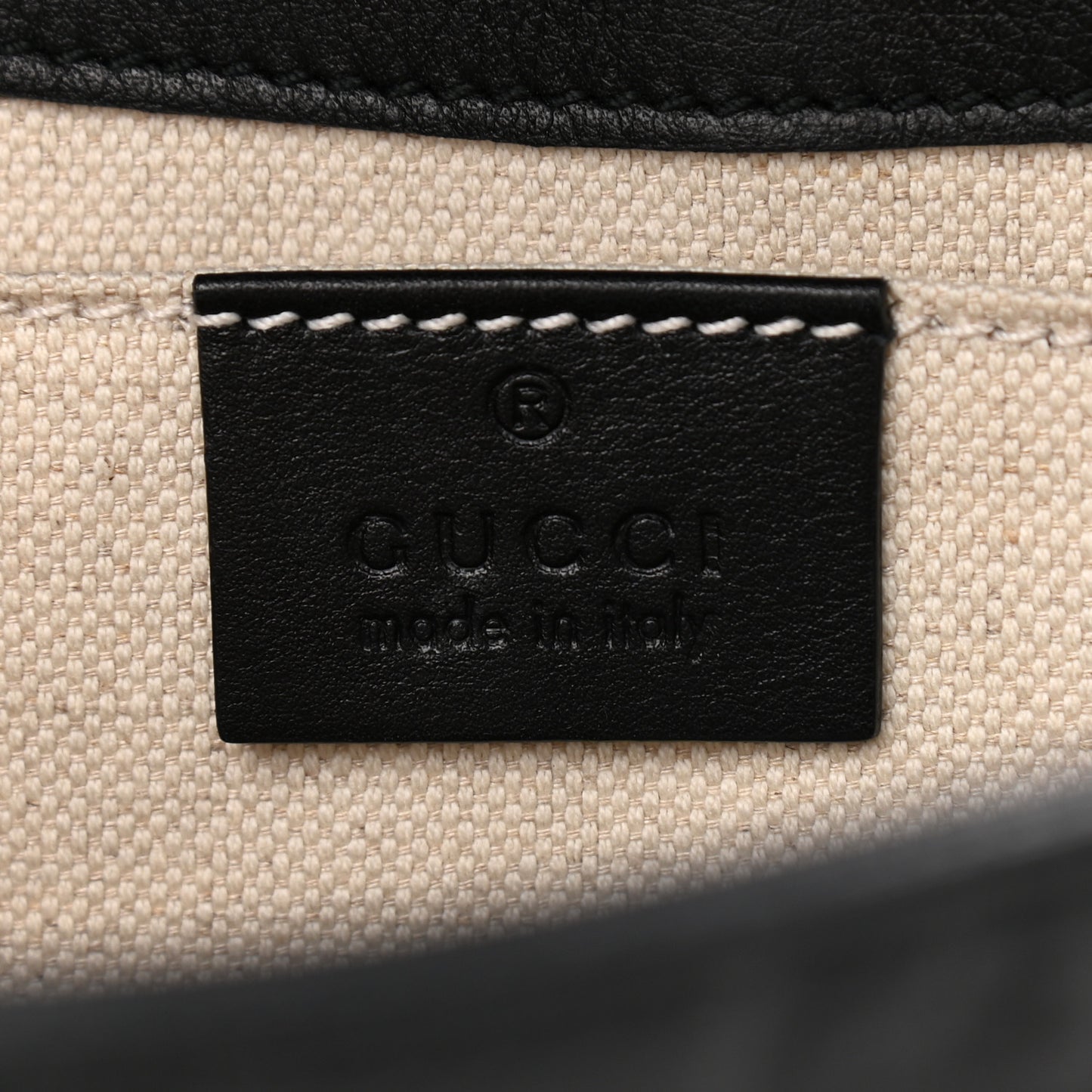 Guccissima Medium Emily Chain Shoulder Bag Black