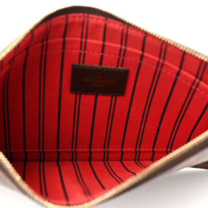 Louis Vuitton Damier Ebene Neverfull MM GM Pochette 5 of 8