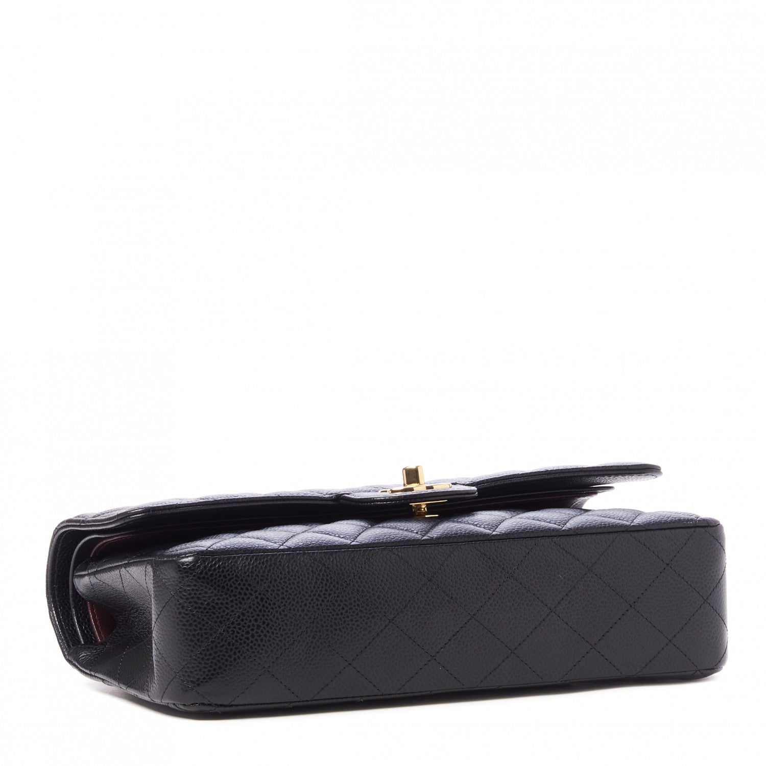 Chanel Caviar Quilted Medium Double Flap Black 4 of 11