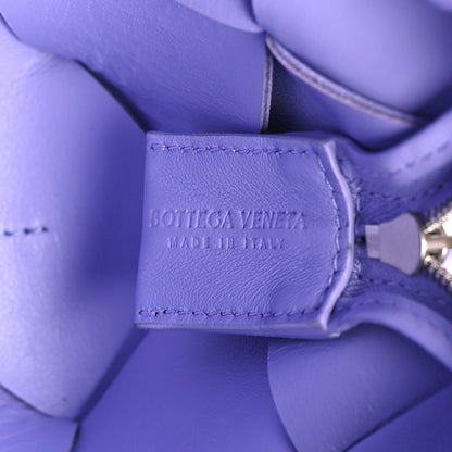 Bottega Veneta Lambskin Maxi Intrecciato Small Cassette Camera Bag Wisteria 6 of 9